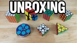 UNBOXING 7 CUBI DI RUBIK !!!