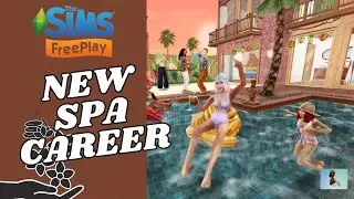 Обновление &laquo;Лето любви&raquo; || Новая профессия в спа-салоне || The Sims Freeplay || Джуэлл Симмер