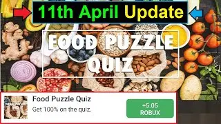 Food Puzzle Quiz Answers | 11th APRIL UPDATE | Quizdiva