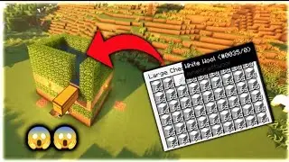 Watch HOW TO BUILD AUTOMATIC WOOL FARM IN MINECRAFT 😍! ( TUTORIAL ) #minecraft #tutorial #farm