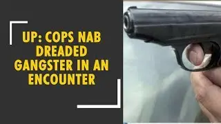 Uttar Pradesh: Cops nab dreaded gangster in an encounter