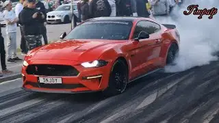 HUGE Ford Mustang BURNOUT 😯