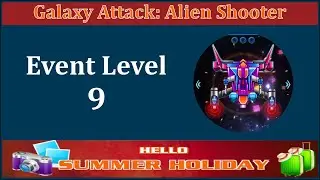 Galaxy Attack Alien Shooter Summer Event 2021 | Event Level 9 | Op Machine 69 Boss | Zambario Gamers