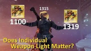 Does Individual Weapon Power/Light Affect Damage in Destiny 2?