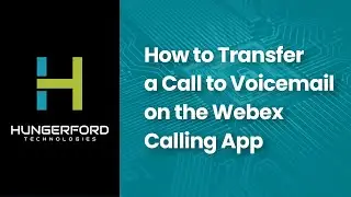 How to Transfer a Call to Voicemail on the Webex Calling App
