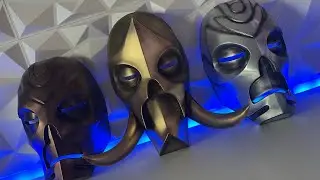 Building A REAL LIFE Dragon Priest Mask From Skyrim Part 3