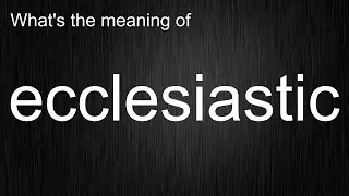 What's the meaning of 