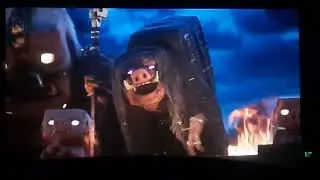 A Minecraft Movie - Iron Golem Scene