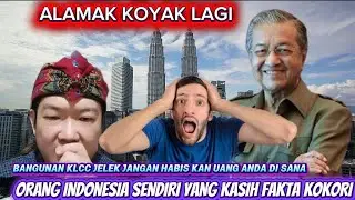 Gawat kokori KOYAK LAGI DENGAN ORANG INDONESIA SENDIRI sebab hina klcc buruk DAN M'SIA RASIS 
