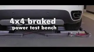 4x4 Braked power test bench