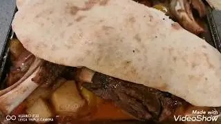 تحدى براك 🤣 ورقة اللحمة فى الكيس الحرارى طعمها خيال مع مى خليل