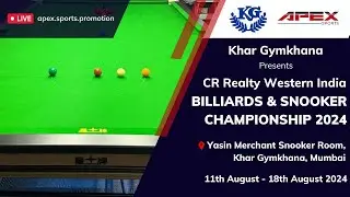 MD Hussain Khan vs. Hasan Badami - KharGym Presents CR Realty Western India Snooker Championship24