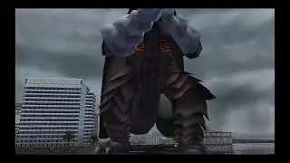 Megalon SMASHES San Francisco (Godzilla Save the Earth: Melee destruction mode)