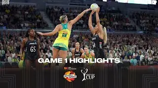 Silver Ferns v Australia - 2025 Constellation Cup | Game 1 Highlights