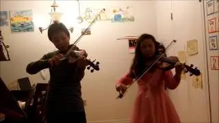 Orlando and Chloe are playing duet peotry by Dancla