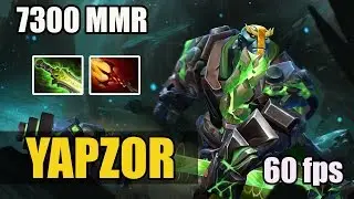 YapzOr 7300 MMR Plays Earth Spirit WITH ETB AND Dagon Made 17 KILLS  - Dota 2