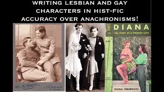 How to write lesbian and gay characters in historical fiction #PrideMonth #historicalfiction