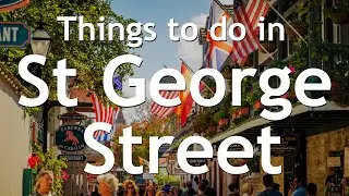 Things to Do in St George Street | St Augustine tour | Castillo de San Marcos | First American city