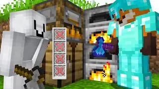 Minecraft No Armor Speedrunner VS Hunter (Bedrock Edition)