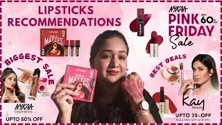 💄Мои рекомендации по помадам для распродажи @Nykaa Hot Pink | Суфия Ансари
