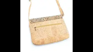 Envelope Cork Printed Sling Bag