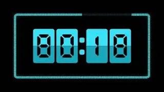 92 minutes Countdown Timer flip clock