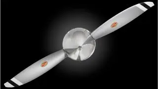 Accurate Two-Blade Propeller Thrust Calculation