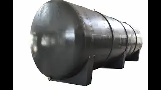 huge hydrochloric acid handling and storage tank