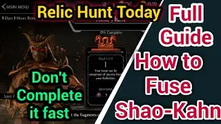 Full Guide On Relic Hunt | Mk Mobile