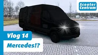 DE NIEUWE MERCEDES VAN SCOOTERCENTRUM 🔥 - VLOG 14