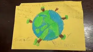 Save Earth Project Class 3 | Save Planet Save Life Model & Speech Grade 3 | Save Earth drawing Easy
