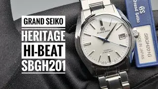[4K] Grand Seiko Heritage Collection Automatic Hi-Beat 36000 SBGH201