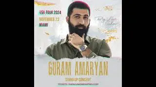 Guram Amaryan // Stand Up Comedy // Miami 2024  #стендап #ГурамАмарян