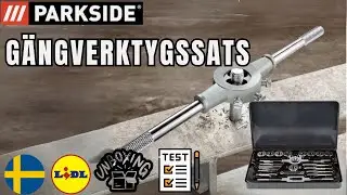 GÄNGVERKTYGSSATS  Parkside  SVERIGE SWEDISH LIDL