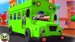 Wheels on the Bus |Trending Rhyme for Kids| Fun 3D Cartoon Song |Toddler songs