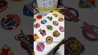 Потрясающе! Этот 3D-эффект тиснения на одежде на самом деле напечатан на УФ-принтере!