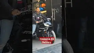 Yamaha R3 2024 #bikedelivery #yamaha #r3 #apriliars457  #newbike #new #bangalore #subscribe #like