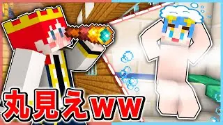 なんでも透けて見えるマインクラフト😲❗【マイクラ / Minecraft】