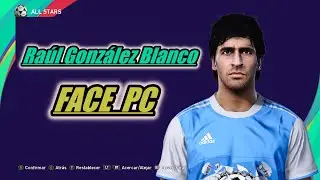 RAUL GONZALEZ BLANCO FACE - EFOOTBALL PES 2021 - (ONLY PC) PREVIEW.