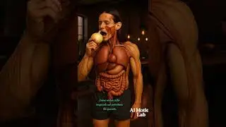 Inside Your Body: What Happens When You Eat Onion #insideyourbody #aimotionlab #digestivesystem
