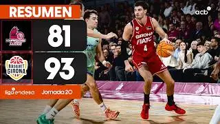 Hiopos Lleida - B&agrave;squet Girona (81-93) RESUMEN | Liga Endesa 2025-26