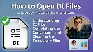DI Files: What Is an Adobe Distiller Intermediate File?