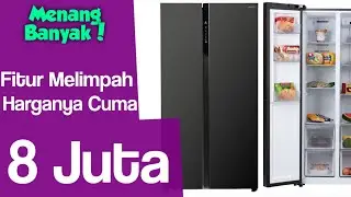Kulkas Besar Murah Tapi Gak Murahan | Review AQUA AQR-605IM