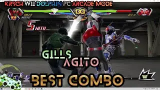 GILLS & AGITO Arcade Mode Combo, KRSCH WII, DOLPHIN PC