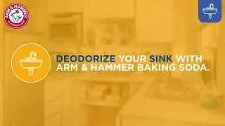 Deodorize your Sink With The Power Of Baking Soda