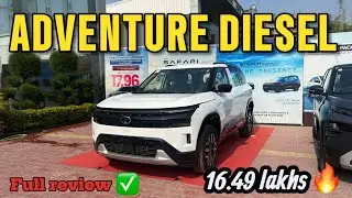 Tata sierra adventure diesel 😳🔥 || Full Review || #driveunbox #tatasierra #sierra #adventure #diesel