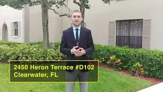2450 Heron Ter. #D102, Clearwater, FL 33762 - Feather Sound - HD Video Tour