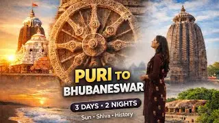Puri to Bhubaneswar Trip | 3 Days 2 Nights Complete Itinerary🛕🌞 