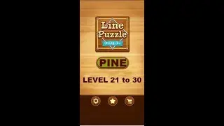 Line Puzzle: String Art Pine Level 21 to 30 Walkthrough | LinePuzzle: String Pine Levels