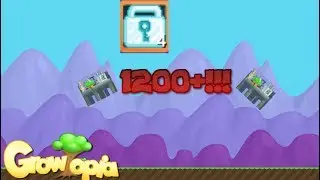 Growtopia - Buying a science station world | 1200 STATIONS!